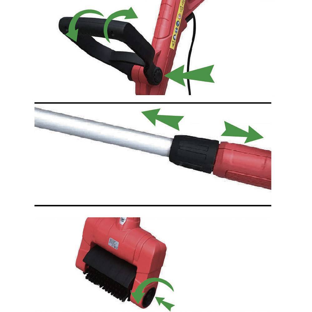Sans Marque - Nettoyeur électrique terrasse et sol / Brosse rotative Maxibrush - Image 3