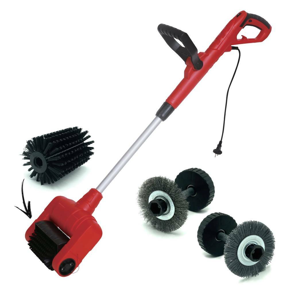 Sans Marque - Nettoyeur électrique terrasse et sol / Brosse rotative Maxibrush - Image 1