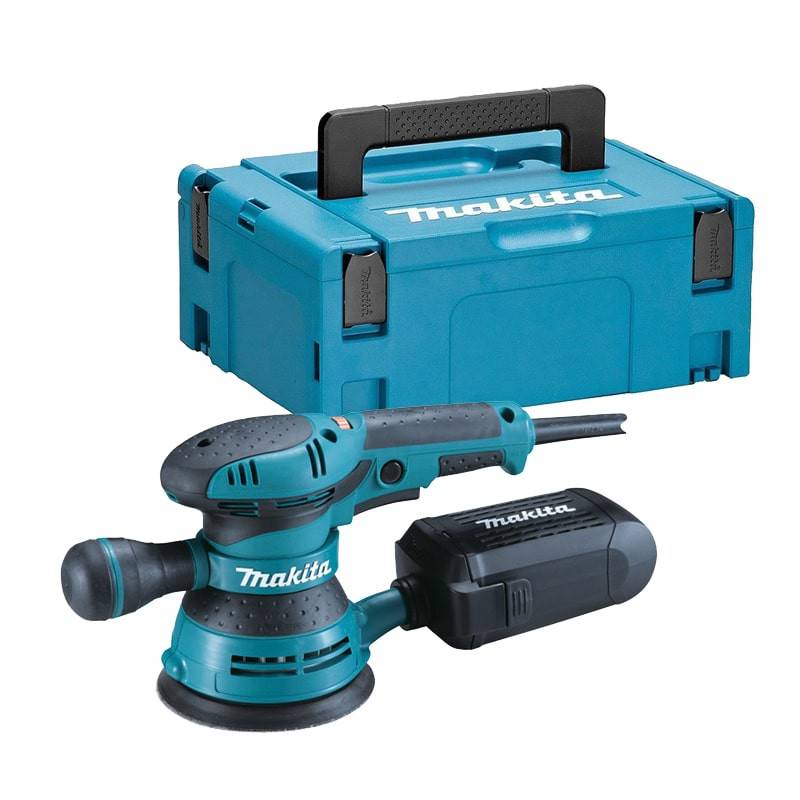 Ponceuse excentrique 300W Ø125 MM - MAKITA - avec 1 Abrasif - MakPac - BO5041J - Image 1