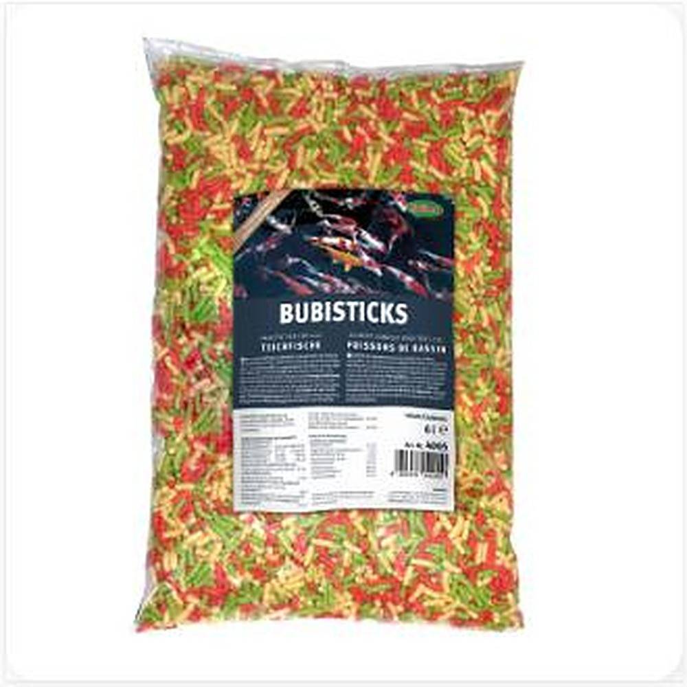 Bubimex - Aliment bassin flottant pour poissons Bubisticks Bubimex - Sachet 6 L