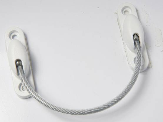 Entrebâilleur à câble SOCONA - Blanc - X6