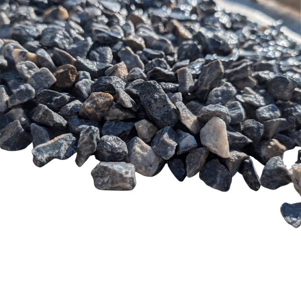 Gravillons concassés marbre bleu-gris 10/14 mm – Pack 2 Big Bag +/- 1,5T – 40 m² - Image 2