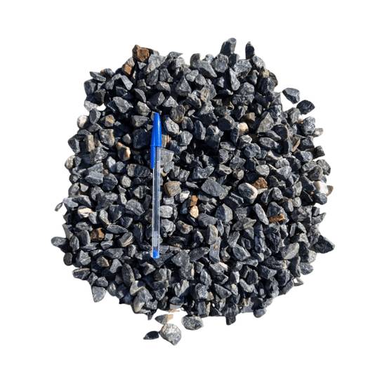 Gravillons concassés marbre bleu-gris 10/14 mm – Pack 2 Big Bag +/- 1,5T – 40 m² - Image 3