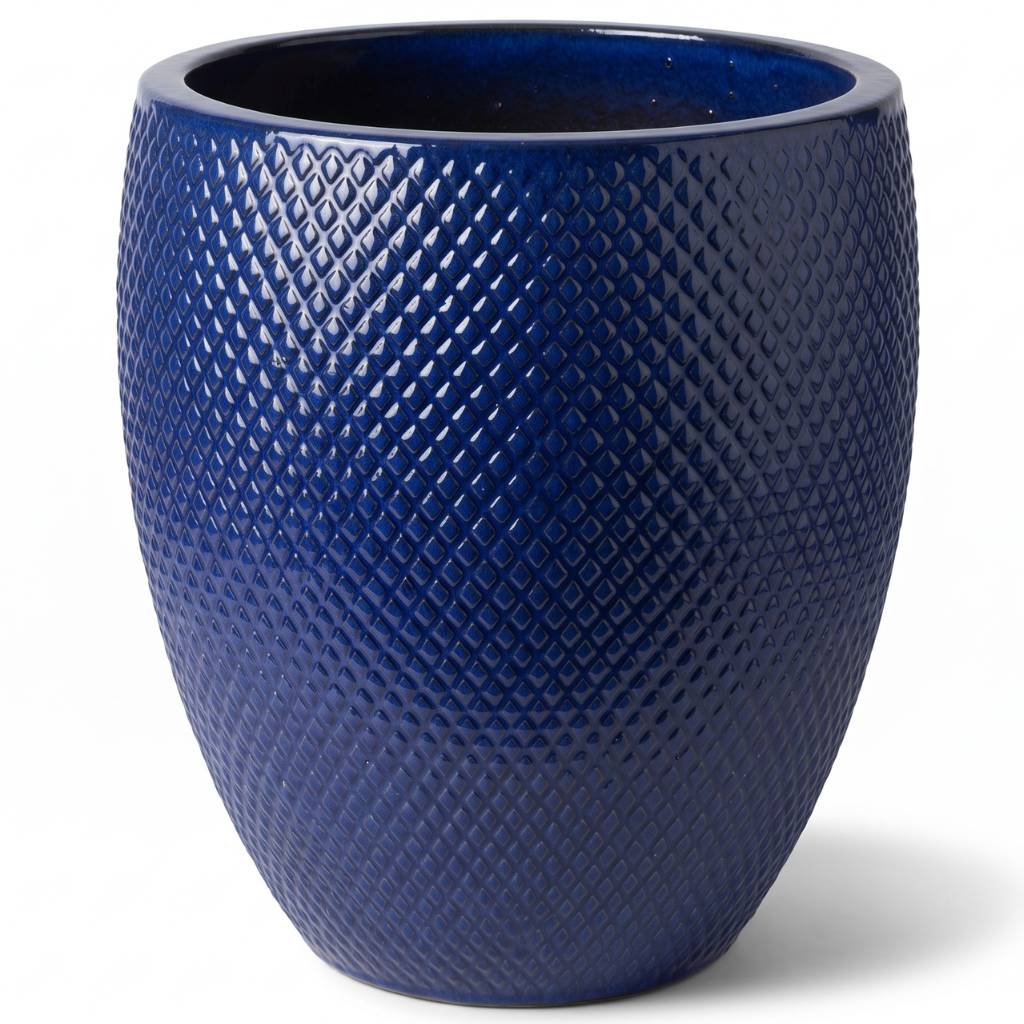 Pot SIGNAC 48x52cm bleu cobalt - Image 1
