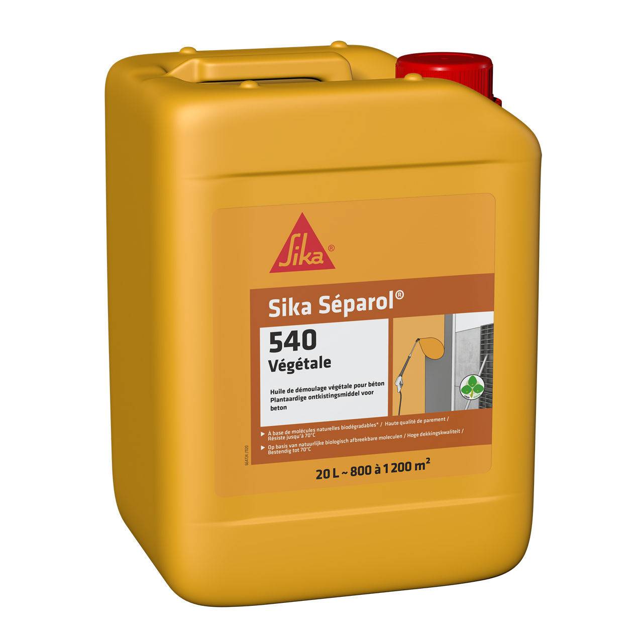 Huile de démoulage différé 20 L Séparol-540 Végétale - SIKA - 657623 - Image 2