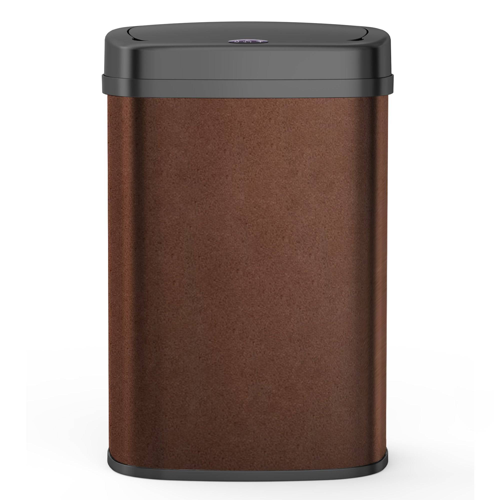 Poubelle automatique inox MAJESTIC corten 58L - Image 1