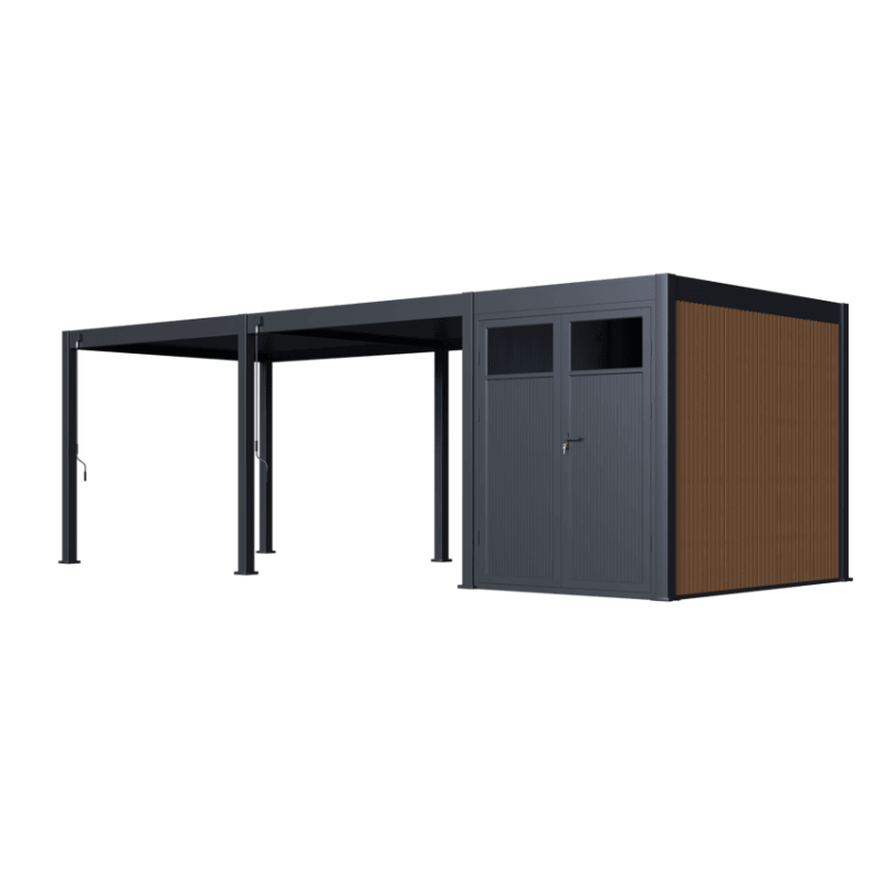Ombrea - Abri de jardin pour pergola bioclimatique autoportée - 4M - Image 7