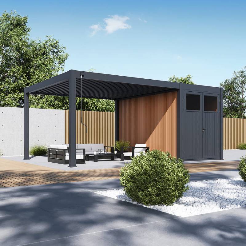 Ombrea - Abri de jardin pour pergola bioclimatique autoportée - 4M - Image 2