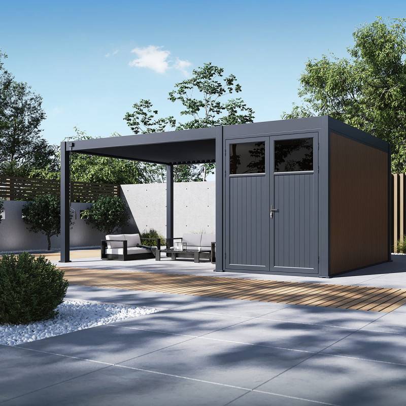 Ombrea - Abri de jardin pour pergola bioclimatique autoportée - 4M - Image 1