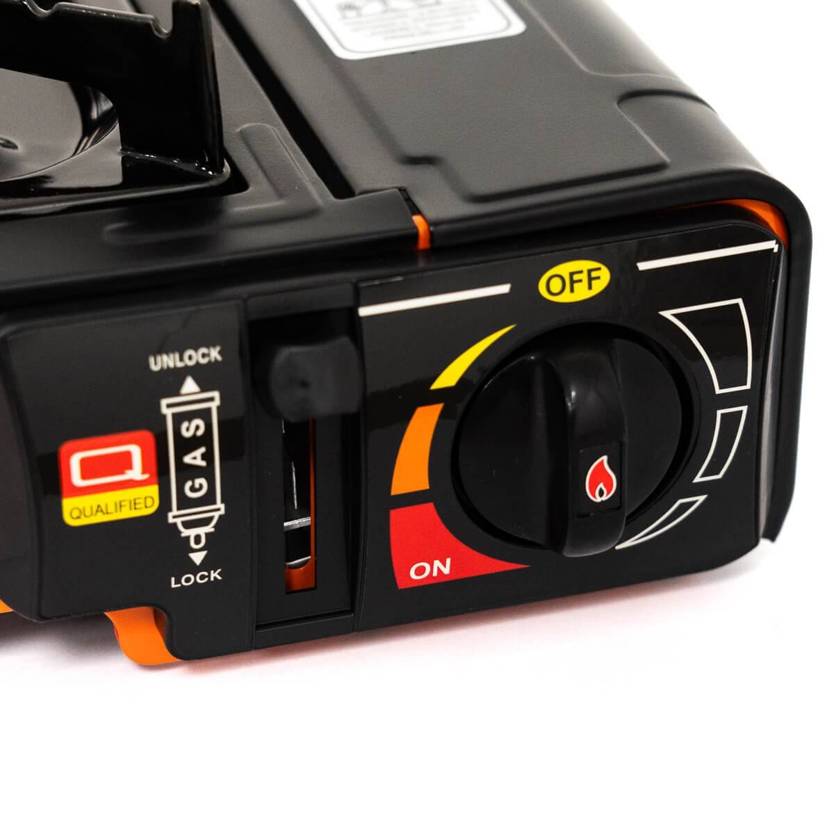 Rechaud gaz portable 2200W Allumage piezo Mallette de transport Camping - Image 10
