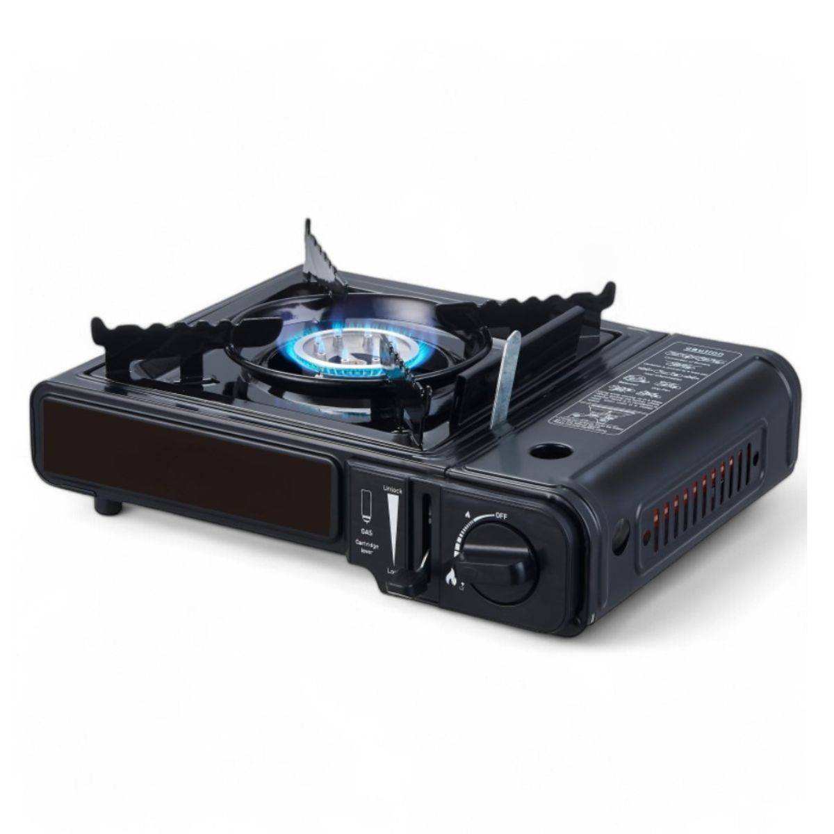 Rechaud gaz portable 2200W Allumage piezo Mallette de transport Camping - Image 3