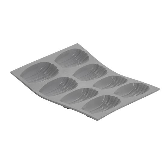 Moule pour 8 mini madeleine en silicone elastomoules - Image 1