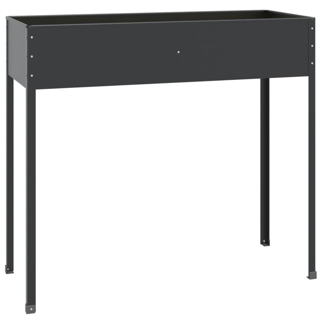 Vidaxl - Jardinière Anthracite 100,5x40,5x90 cm Acier galvanisé vidaXL 152263 - Image 2
