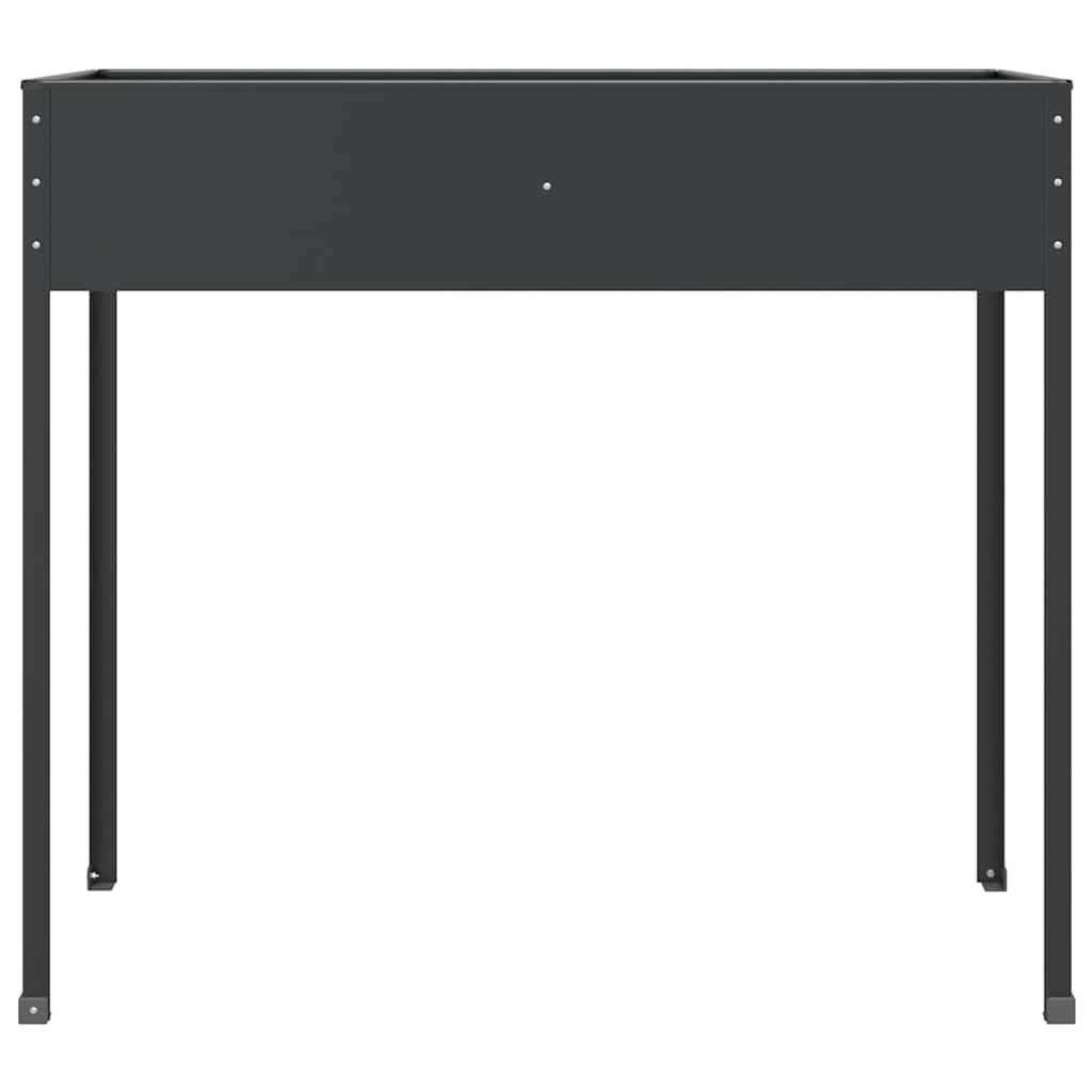 Vidaxl - Jardinière Anthracite 100,5x40,5x90 cm Acier galvanisé vidaXL 152263 - Image 4