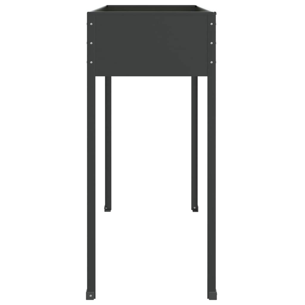 Vidaxl - Jardinière Anthracite 100,5x40,5x90 cm Acier galvanisé vidaXL 152263 - Image 6