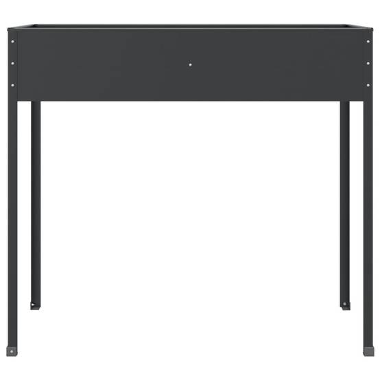 Vidaxl - Jardinière Anthracite 100,5x40,5x90 cm Acier galvanisé vidaXL 152263 - Image 5