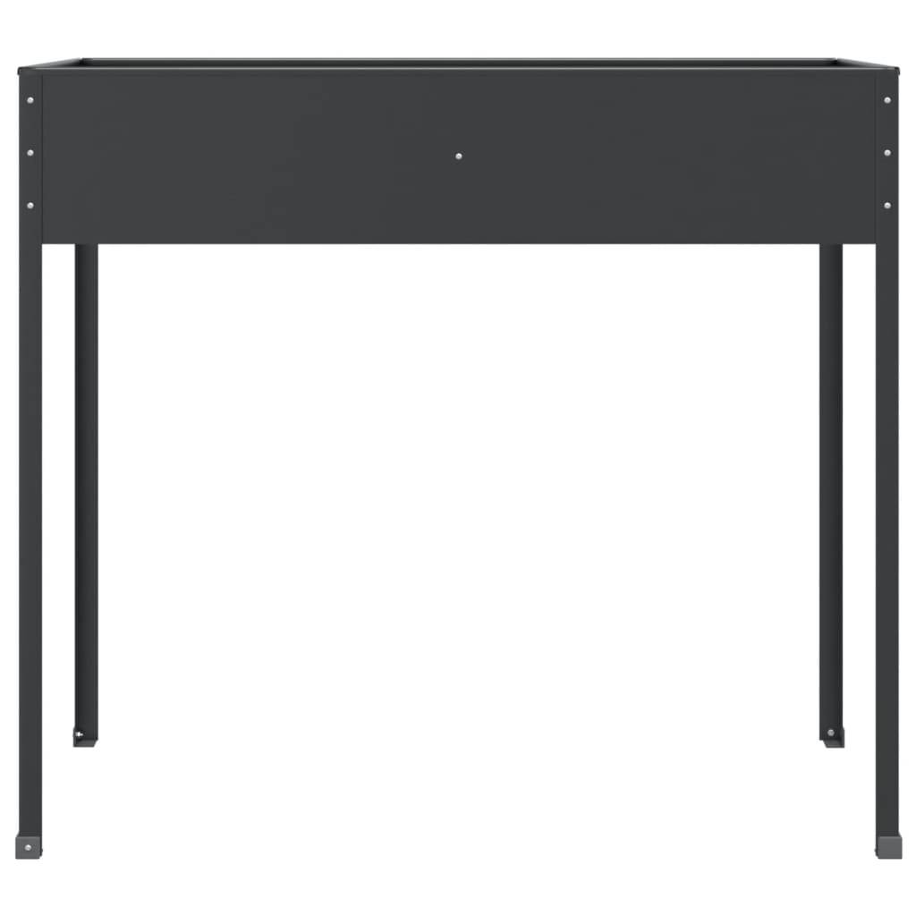Vidaxl - Jardinière Anthracite 100,5x40,5x90 cm Acier galvanisé vidaXL 152263 - Image 5