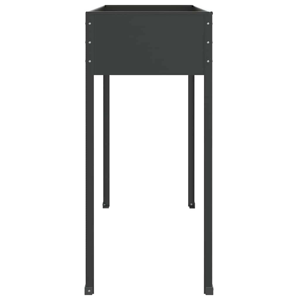 Vidaxl - Jardinière Anthracite 100,5x40,5x90 cm Acier galvanisé vidaXL 152263 - Image 5