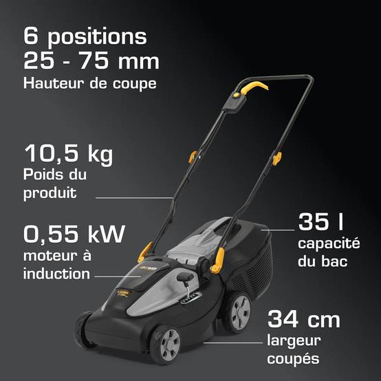 Alpina - Tondeuse AL1 3420 Li Kit, 34cm, 2 batteries 20V (2Ah) et chargeur - ALPINA - Image 6