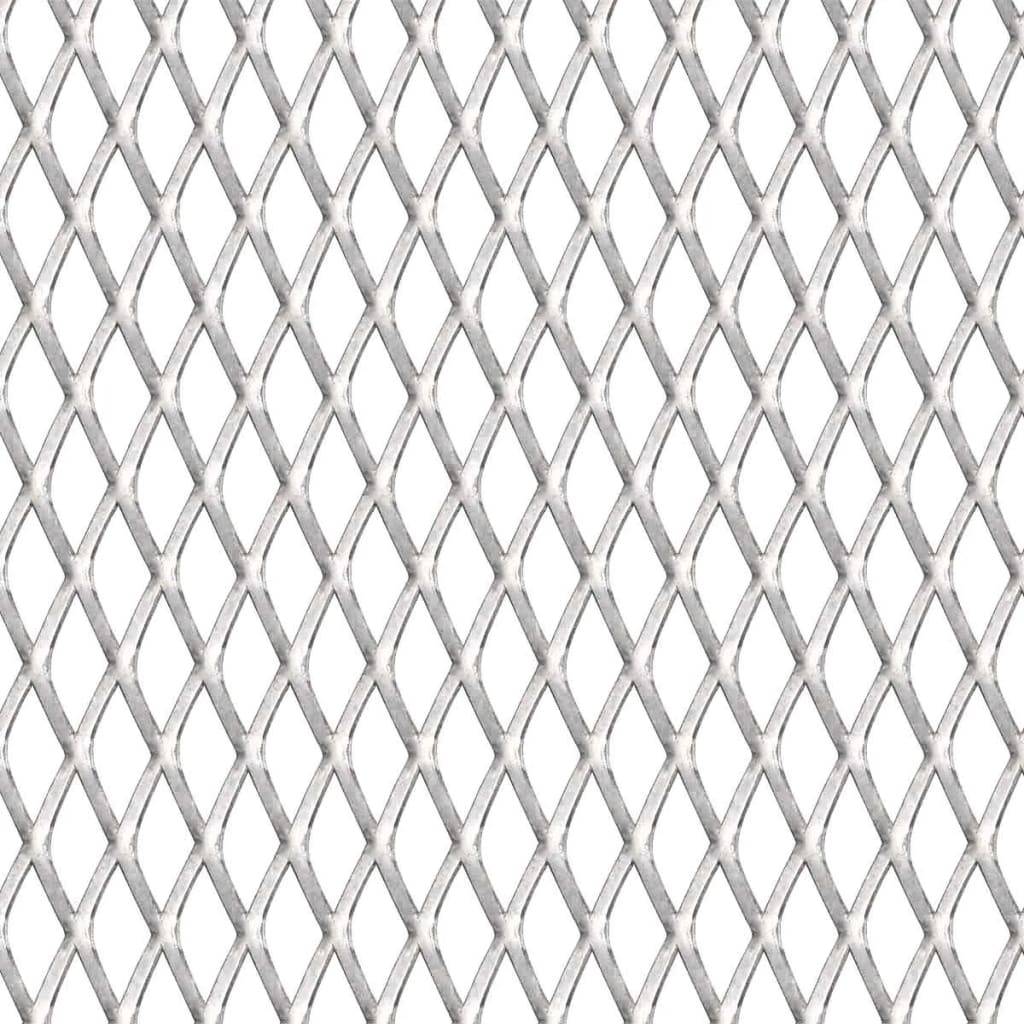 Grillage de jardin - Clôture à treillis - Treillis de jardin Acier inox 100x85 cm 20x10x2 mm - Image 1