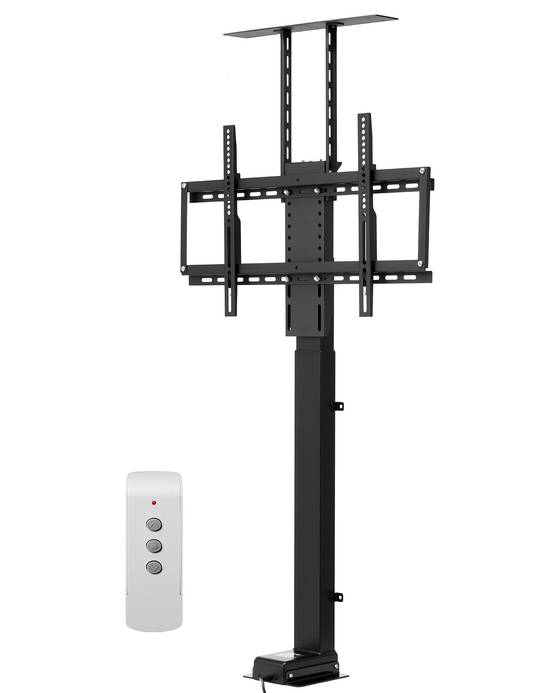 VEVOR Support TV motorisé 32-70", réglable verticalement, charge 54kg, télécommande, VESA 600x400mm. - Image 1