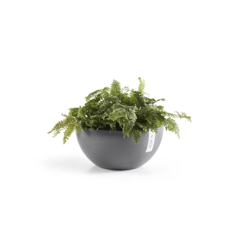 Ecopots - Pot Rond Brussels 30 Gris - Ø 30 x H. 14 cm - 6,5 L ECOPOTS - Image 2