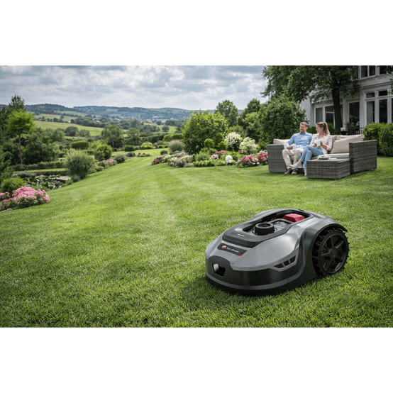 Robot Tondeuse Sans fil 500m2 Installation facile 3 lames Mulching Coupe Ø18cm 45% Retour à la base Autonome LAMBORGHINI - Image 7