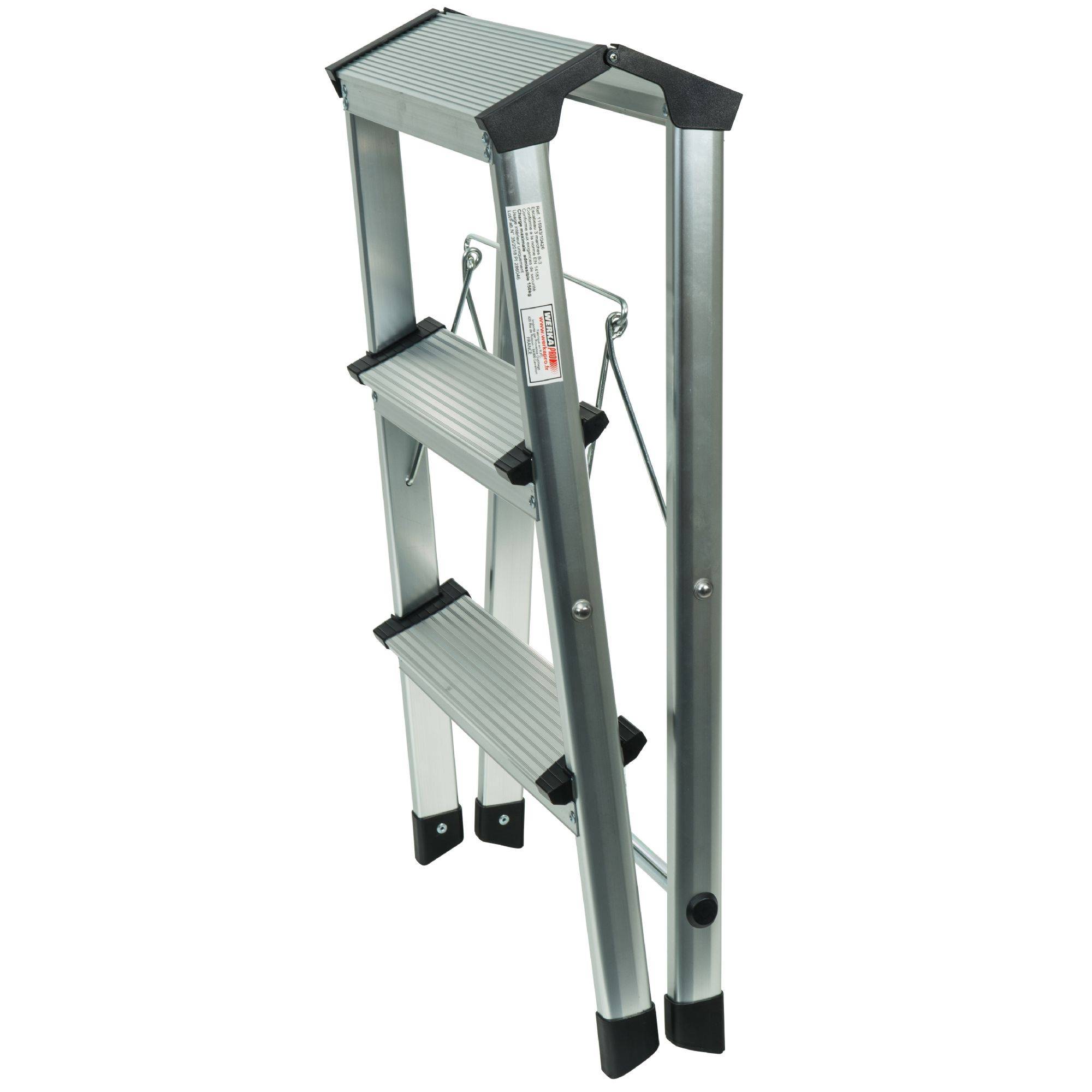WERKA PRO - Marchepied pliable en aluminium 3 marches WERKA PRO - Image 4