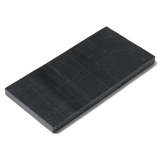 Sans Marque - Pas japonais Rectangle Ardoise Noire 50x25x2-3 cm (à l'unité) - RO'MA NATURE - Image 2