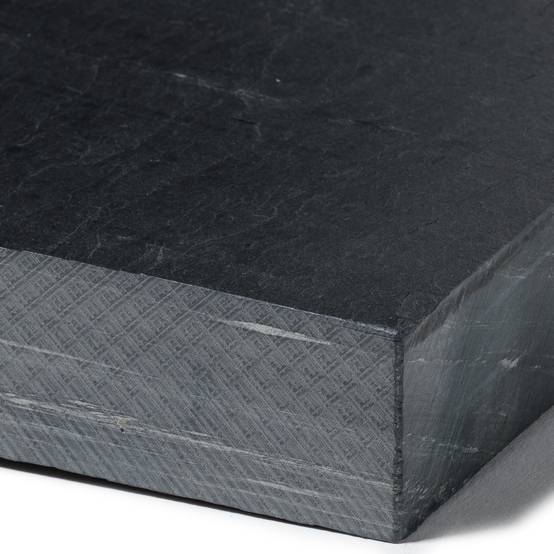 Sans Marque - Pas japonais Rectangle Ardoise Noire 50x25x2-3 cm (à l'unité) - RO'MA NATURE - Image 3