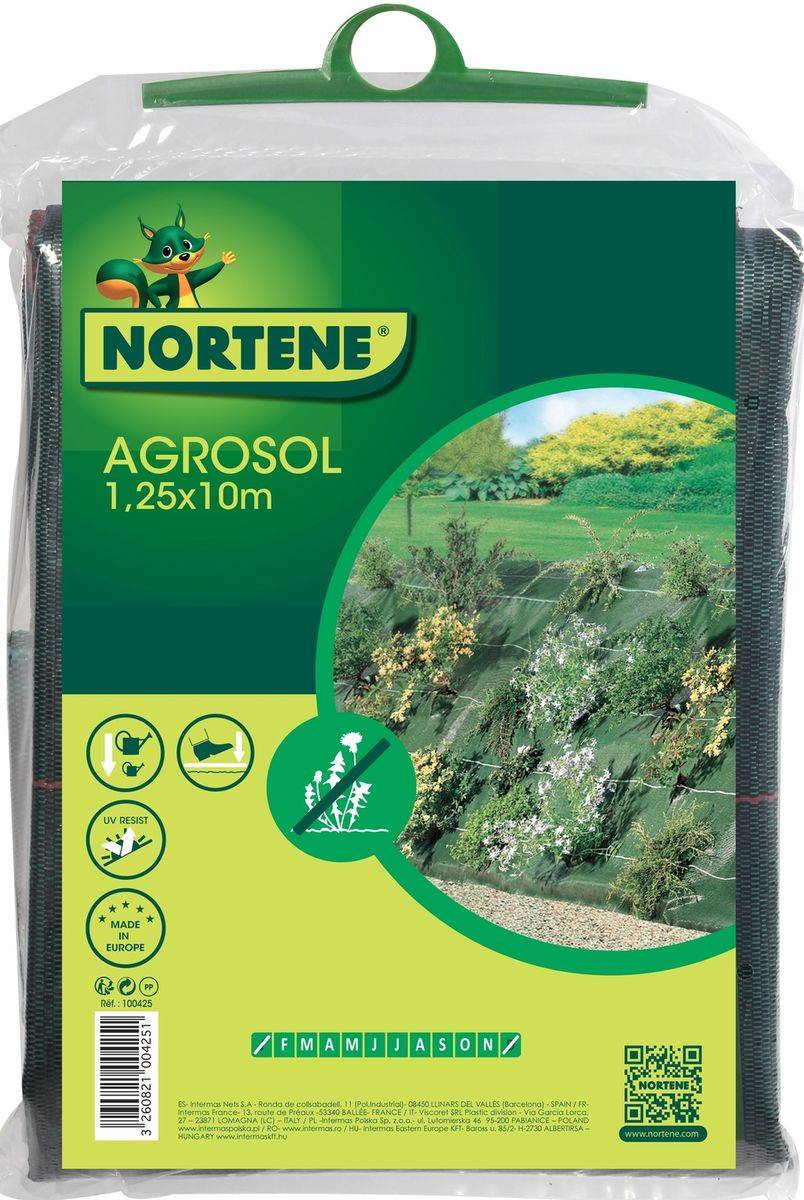 Nortène - Toile de paillage tissée spécial paysages "Agrosol" 1,25 x 10 m Nortene - Image 4