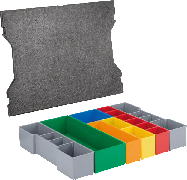 Bosch - Set 13 casiers BOSCH Inset-Box pour L-BOXX 102 - 1600A016N8 - Image 1