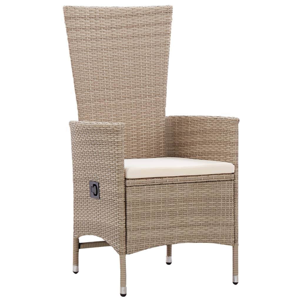 Vidaxl - Ensemble à manger d'extérieur et coussins 9 pcs résine tressée vidaXL 46048 - Image 7