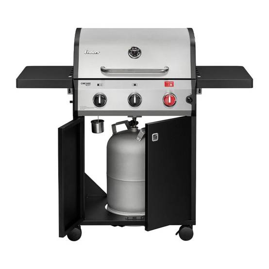 Barbecue Chicago Next 3R Turbo - ENDERS - 3 brûleurs dont 1 Turbo Zone - Grille Switch Grid, 60x42 cm - Tablettes - 10,6 kW - Image 4