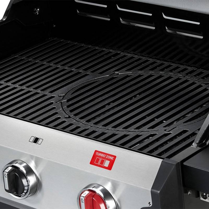 Barbecue Chicago Next 3R Turbo - ENDERS - 3 brûleurs dont 1 Turbo Zone - Grille Switch Grid, 60x42 cm - Tablettes - 10,6 kW - Image 5