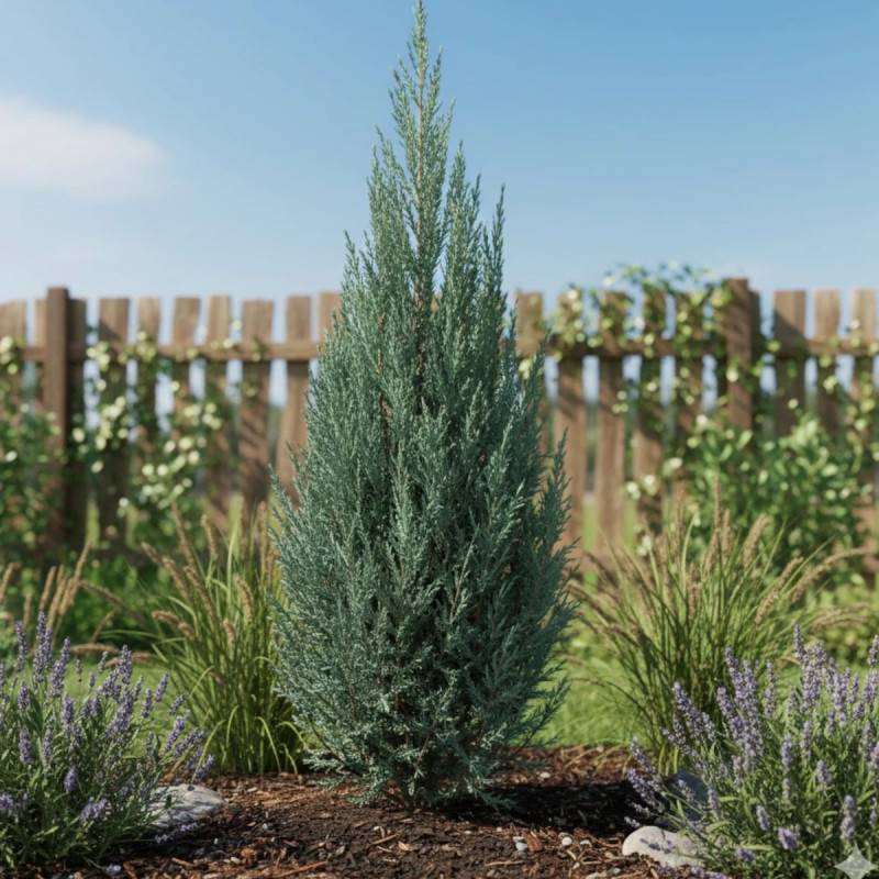 Genévrier des Rocheuses Blue Arrow, Juniperus - Pot de 7,5L - 60/80 cm - Image 3