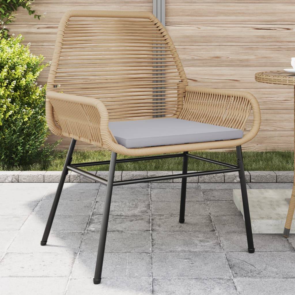 Chaise bois composite 2 places rotin marron  57 x 60 x 86 cm  - Prolenta premium  p393.8 - Image 2