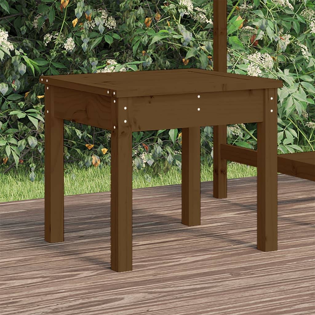 Vidaxl - Banc de jardin marron miel 50x44x45 cm bois de pin massif vidaXL 823993 - Image 1