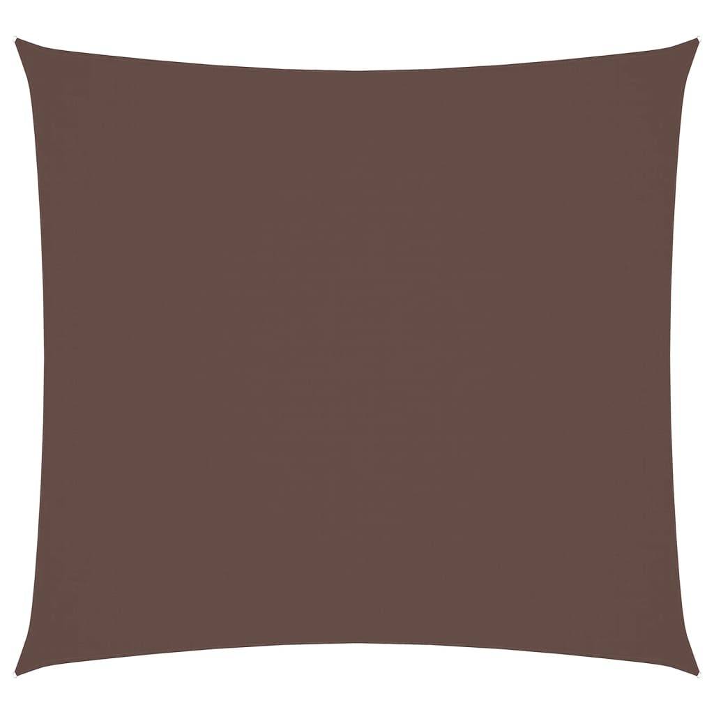 Voile de parasol - accessoire parasol - Tissu de remplacement pour parasol tissu oxford carré 2x2 m marron - MEUBLE PRO - Image 1
