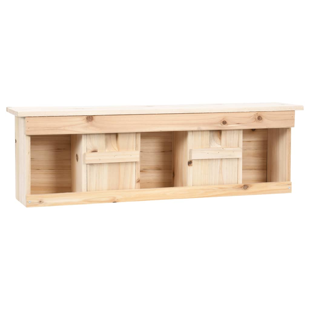 Vidaxl - Maison Pour Moineau Avec 5 Chambres 68X15X21 Cm Bois De Sapin - vidaXL - Image 1