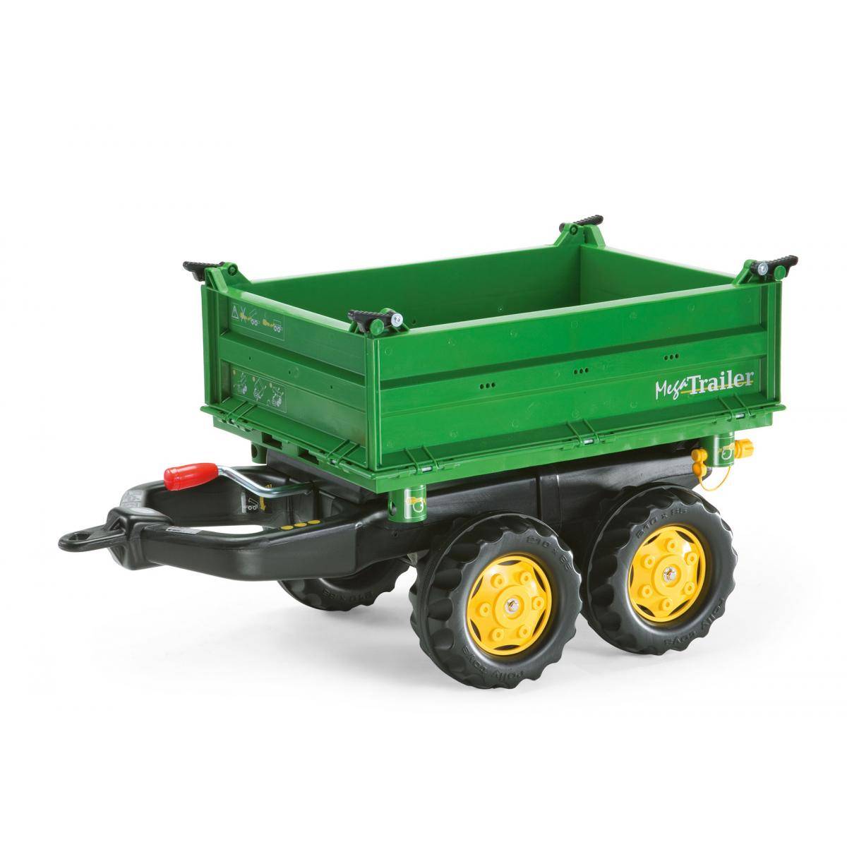 Remorque Rolly Toys RollyMega 122004 pour Enfants de 3 à 10 Ans - Image 1