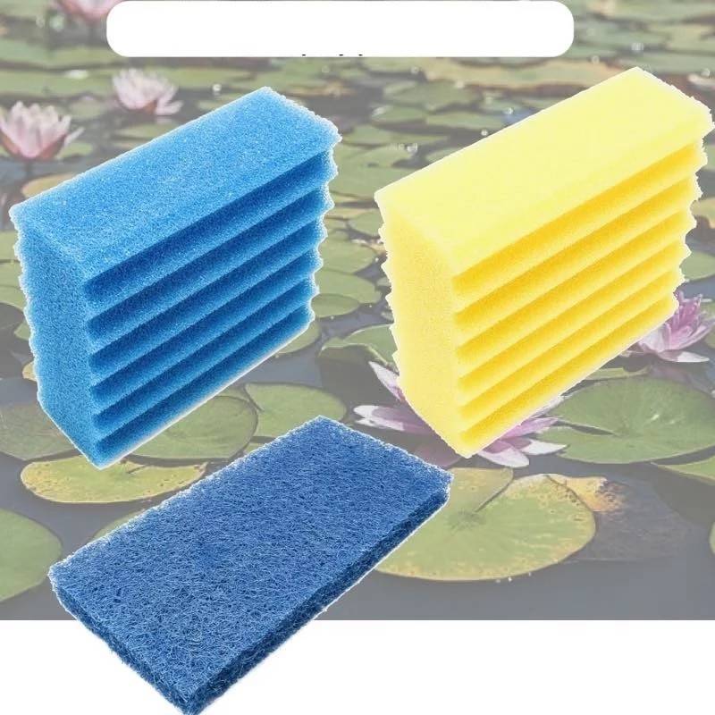 Mousses De Remplacement, 1 Mousse Jaune +  Bleue + 1 Tapis Japonais