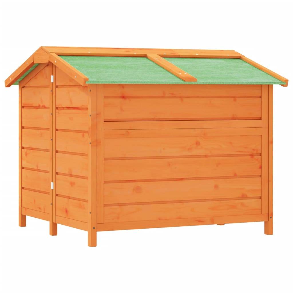 Niche pour chien bois de pin marron 96 x 87 x 80.5 cm - PANGIVO - Image 5