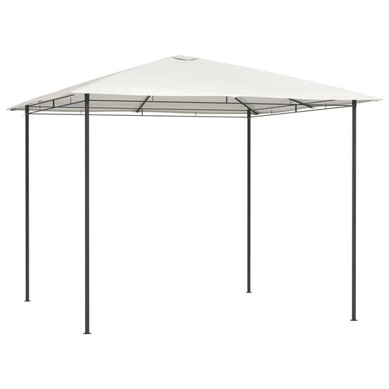 Tonnelle de Fête Acier Abri de Jardin pour Barbecue Pique-nique Crème 3x3 m – ComfortXL Outdoor Living - Image 1