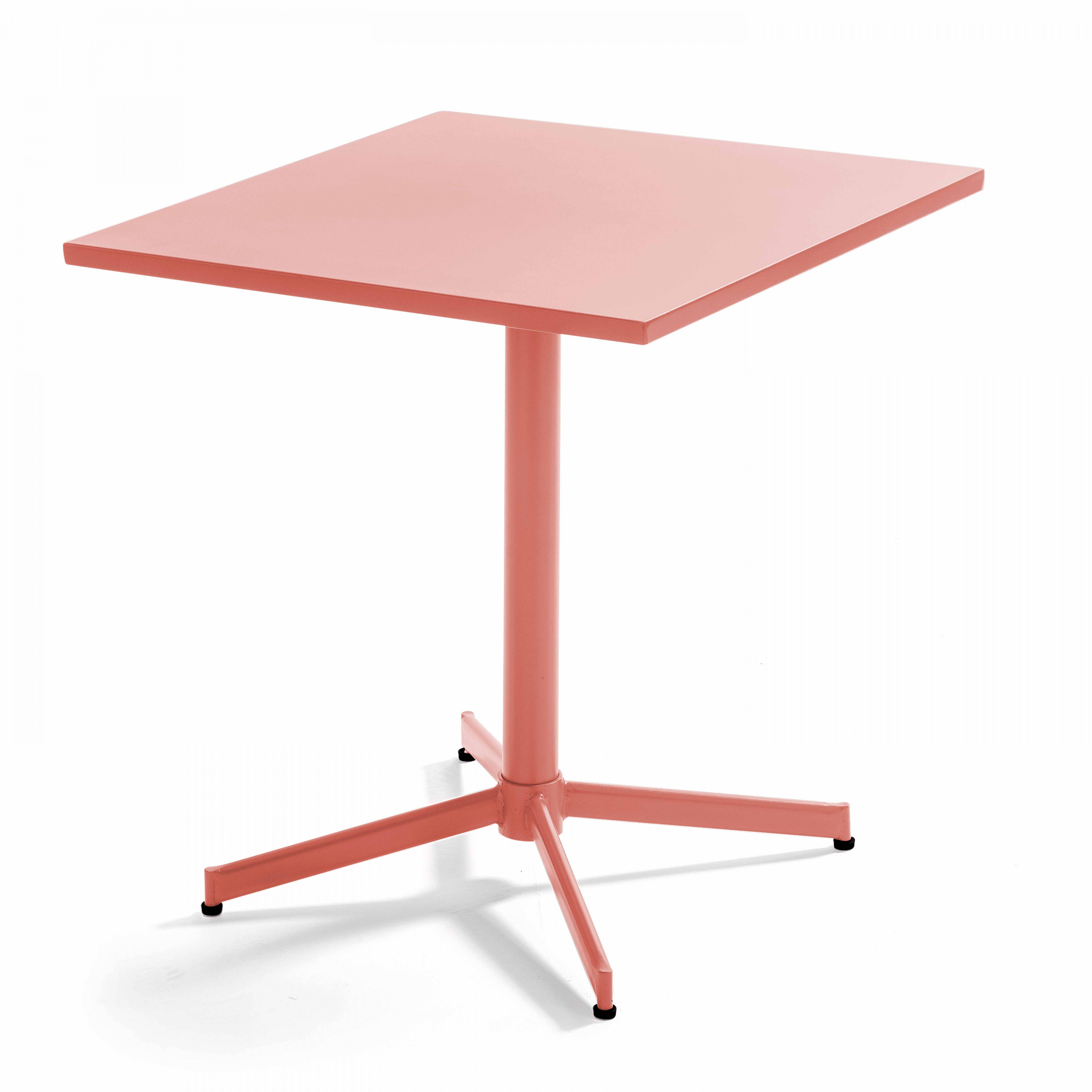 Oviala - Ensemble table de jardin inclinable et 2 chaises bistrot argile Palavas - Oviala - Image 2