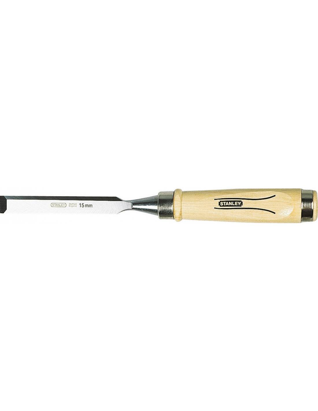 stanley - Ciseau De Sculpteur Manche Bois  15 140