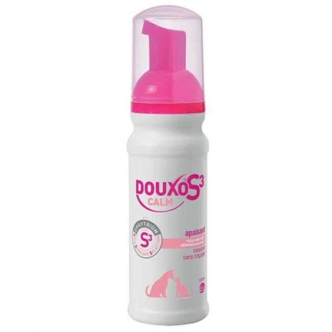Mousse Douxo S3 Calm soin anti-démangeaisons pour chien et chat Flacon 150 ml