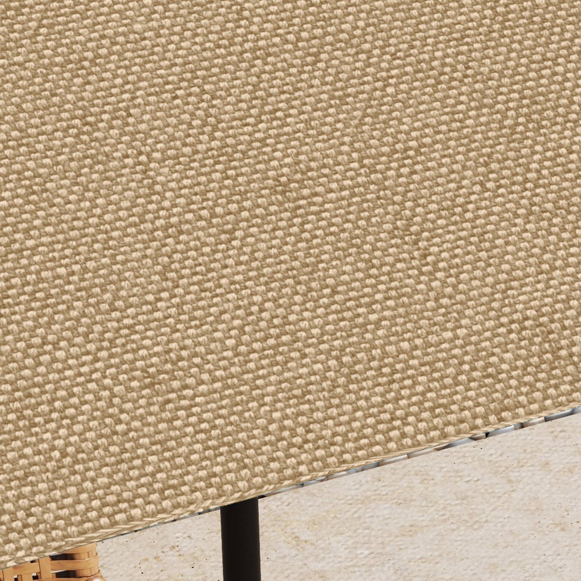 Toile de rechange pour pavillon toit de remplacement gazebo tissu polyester haute densité 180 g/m² anti-UV 3 x 3 m beige - Image 9