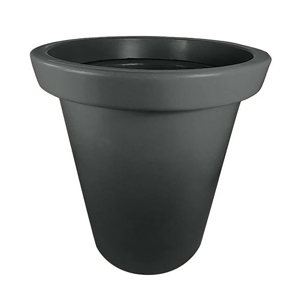 Pot de fleurs rond xxl delight 760l-lot de 2 - plast'up rotomoulage - Image 3