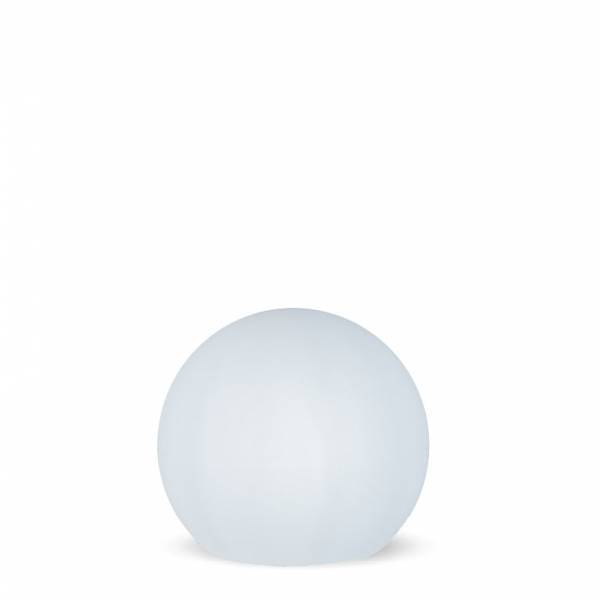 Boule lumineuse extérieur solaire et rechargeable BULY 50 blanche sans fil LED RGBW 128 couleurs IP65 - Image 3